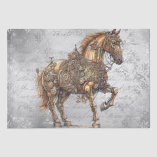 Steampunk Horse Seidenpapier