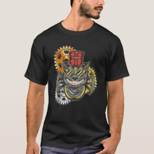 Steampunk-Hut Mechanischer Retro-Look Steampunk-Ka T-Shirt