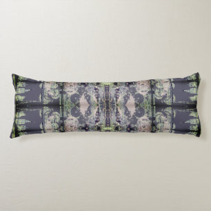 Steampunk Indigo&Lavender Gray Seitenschläferkissen