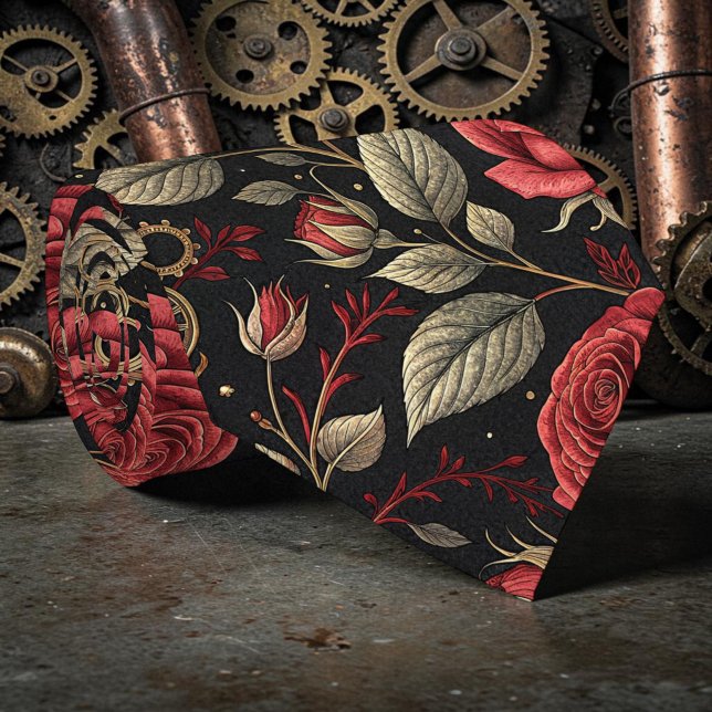 Steampunk Industrial Custom Necktie Tie Krawatte (Von Creator hochgeladen)