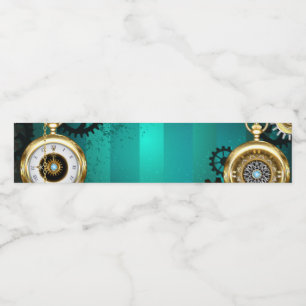 Steampunk Jewelry Watch, wir haben Green Backgroun