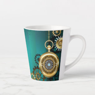Steampunk Jewelry Watch, wir haben Green Backgroun Milchtasse