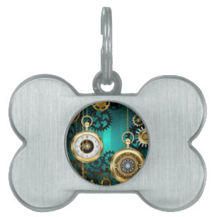 Steampunk Jewelry Watch, wir haben Green Backgroun Tiermarke