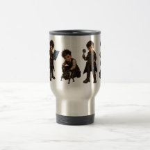 Steampunk-Jungen-Erfinder-Tumbler | Whimsical Gang