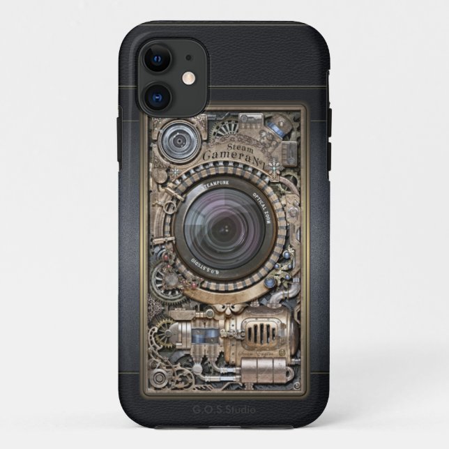 Steampunk Kamera #1 durch G.O.S.Studio. Case-Mate iPhone Hülle (Rückseite)