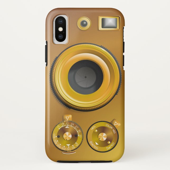 Steampunk-Kamera Case-Mate iPhone Hülle (Rückseite)
