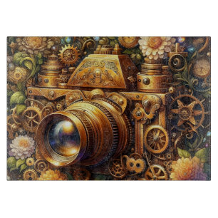 Steampunk-Kamera-Schneidbrett Schneidebrett