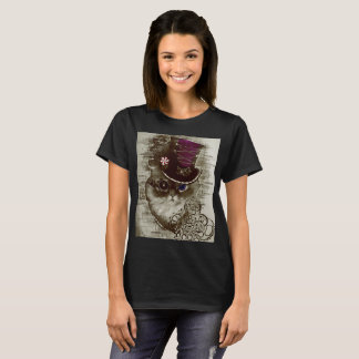 Steampunk Katze T-Shirt