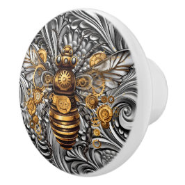 Steampunk Keramik Bee Knob Keramikknauf