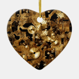 Steampunk Keramikornament