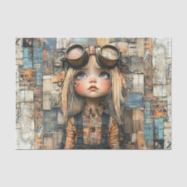 Steampunk Kids III Seidenpapier
