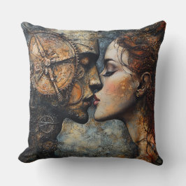 Steampunk Kiss Kissen
