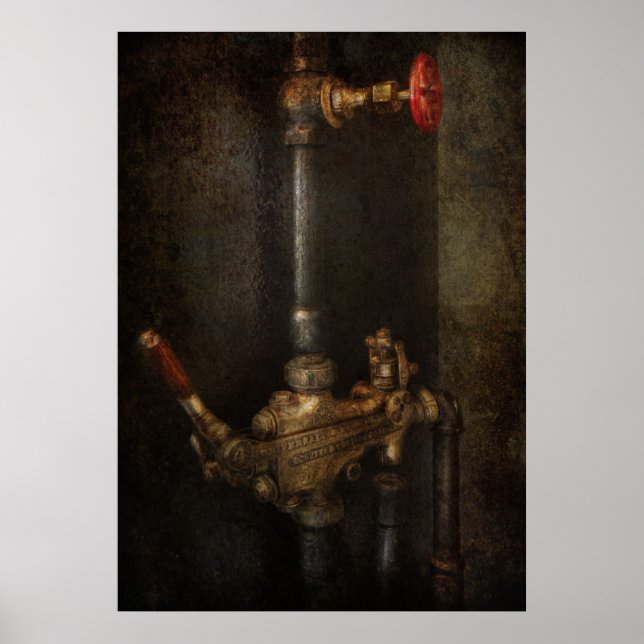 Steampunk - Klumpen - Nummer 4 - Universell Poster (Vorne)