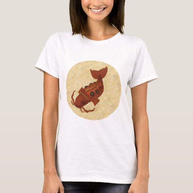 Steampunk Koi T-Shirt (Vorderseite)