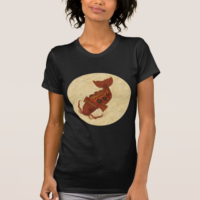 Steampunk Koi T-Shirt (Vorderseite)