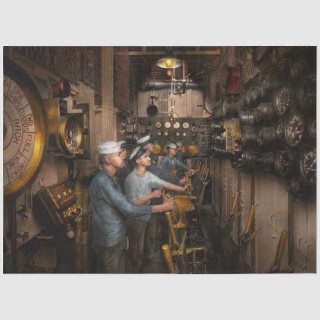 Steampunk - Kontrollen zur US Washington 1920 Seidenpapier (Vorderseite)