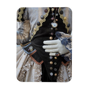 Steampunk-Korsage, Karneval, Venedig Magnet