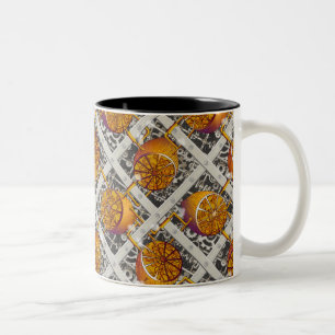 Steampunk Lemons - Wie Lemonade gemacht wird Zweifarbige Tasse