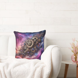 Steampunk, Lila und rosa Kissen