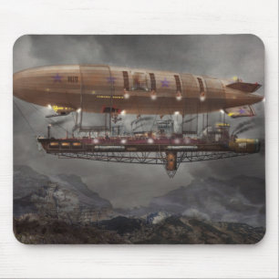 Steampunk - Luftschiff - Airship Maximus Mousepad