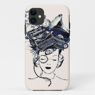 Steampunk Mädchen iPhone 11 Hülle