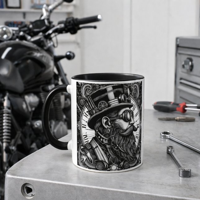 Steampunk Man Tasse (Von Creator hochgeladen)