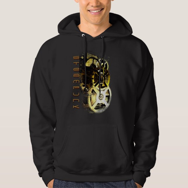 Steampunk Mech Hoodie (Vorderseite)