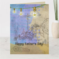Steampunk Mechanical Edison Light Bulb Architect
