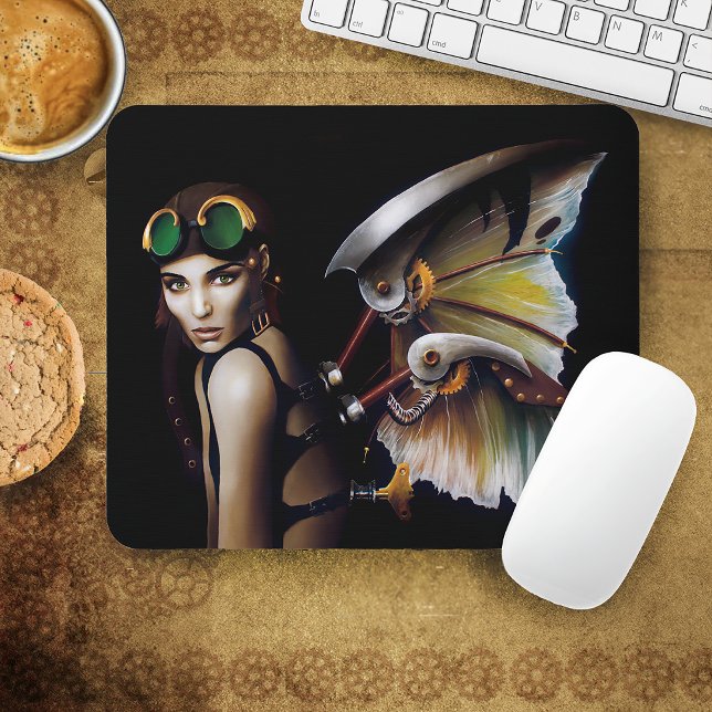 Steampunk Mechanical Fairy Mousepad (Von Creator hochgeladen)