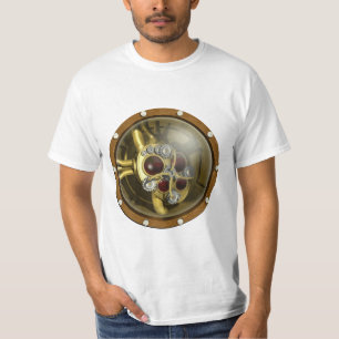 Steampunk mechanisches Herz T-Shirt