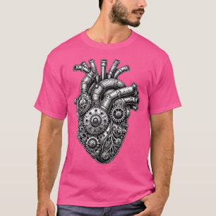 Steampunk Mechanisches Herz T-Shirt