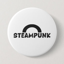 Steampunk minimalist Design Knopf Button