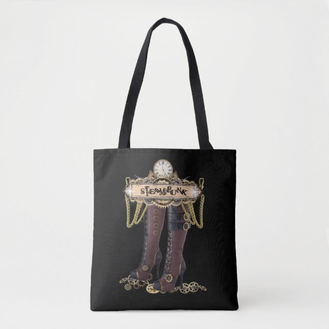 Steampunk-Modeschuhe Tasche (Vorderseite)