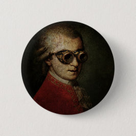 Steampunk Mozart Button