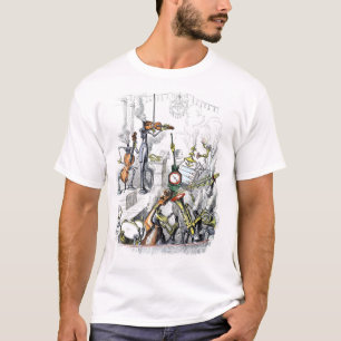 Steampunk Music Band - Antiquitätengravur T - Shir T-Shirt