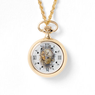 Steampunk Musiknoten Armbanduhr
