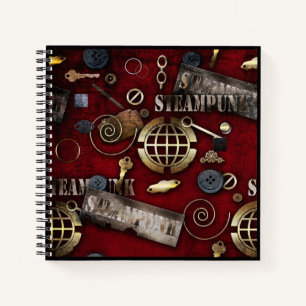 Steampunk Notizbuch