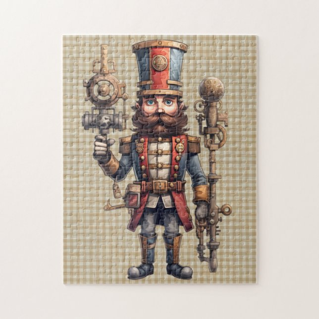 Steampunk Nutcracker Puzzle (Vertikal)
