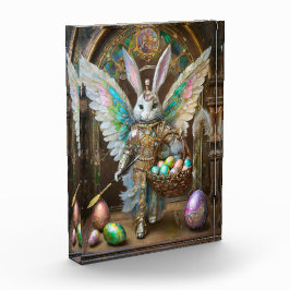 Steampunk Oaster Bunny Angel Knight Fotoblock