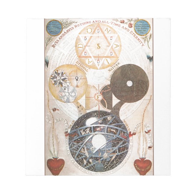 Steampunk Occult Star von David Notizblock (Vorderseite)