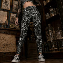 Steampunk Octopus Tentacles Leggings
