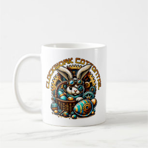 Steampunk-Osterhase Kaffeetasse