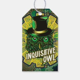 Steampunk Owl Geschenkanhänger