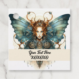 Steampunk-Party-Schmetterling Geschenkanhänger