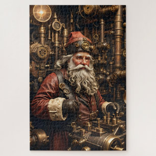 Steampunk Père Noël Puzzle
