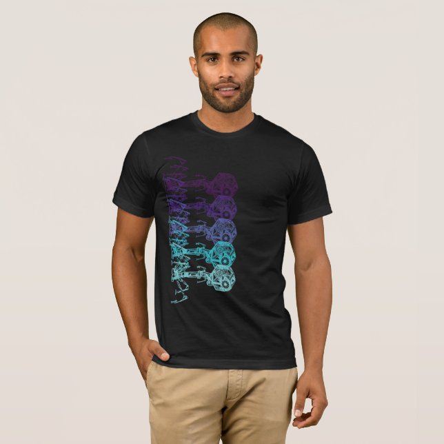 Steampunk_Phage in der Lebensfarbe T-Shirt (Vorne ganz)