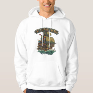 Steampunk-Pirat Mechanischer Korsar viktorianische Hoodie