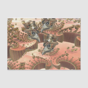 Steampunk Plague Docs Seidenpapier