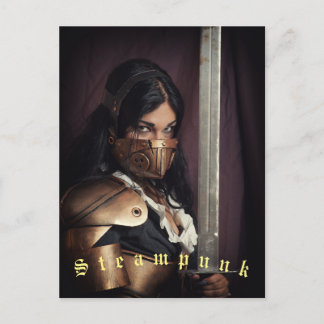 Steampunk Postcard Postkarte