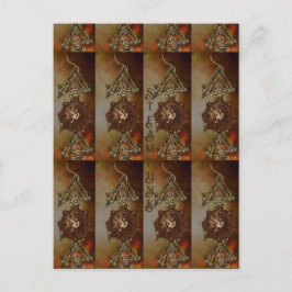 STEAMPUNK POSTKARTE
